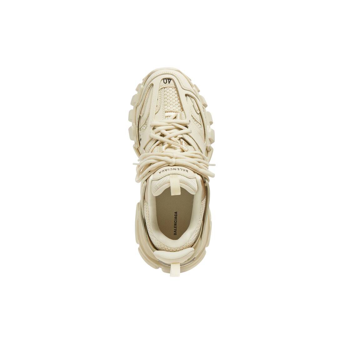 Men’s Track Sneaker in Beige - Image 5